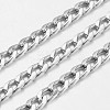 Aluminium Twisted Chains Curb Chains X-CHA-K1631-7-1