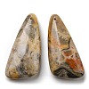 Natural Crazy Agate Pendants G-M405-09-02-1