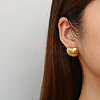 304 Stainless Steel Stud Earrings for Women FE9821-1-3