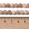 Natural Sunstone Beads Strands G-J372-05-6mm-A-5
