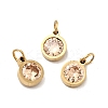 PVD Vacuum Plating 304 Stainless Steel Pendants STAS-D189-07G-C-2