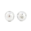 Faceted Round Plated Acrylic Beads PACR-L001-12mm-S-4