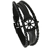 Alloy & PU Leather Bracelets for Women Men FS-WG0FC94-01-2