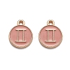 Alloy Enamel Pendants ENAM-S124-01B-11I-1