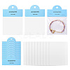 100Pcs Rectangle Clear Polypropylene Cellophane Bags CDIS-TA0001-36B-3