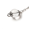 Resin Bullet Dowsing Pendulum Big Pendants G-H058-01AS-09-3