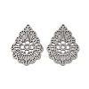 201 Stainless Steel Pendants STAS-U052-02F-P-1