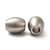 Non-Tarnish 304 Stainless Steel European Beads STAS-F281-09P-1