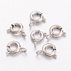 Brass Spring Ring Clasps EC095-NF-1