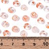 Baking Paint Transparent Glass Beads DGLA-T004-07I-4