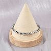 304 Stainless Steel Link Chain Bracelets for Women BJEW-Z143-02P-2