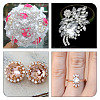 320Pcs 16 Style Cubic Zirconia Cabochons ZIRC-YS0001-03-10