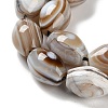 Natural Eye Agate Beads Strands G-NH0019-D02-02-3