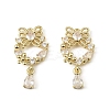 Brass Micro Pave Cubic Zirconia Pendants LS-KK-C107-03G-1