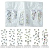 Transparent Resin Rhinestone Cabochons MRMJ-S035-007C-2