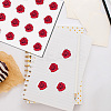 8 Sheets Plastic Waterproof Self-Adhesive Picture Stickers DIY-WH0428-039-4