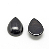 Natural Black Stone Cabochons G-R417-18x25-46-2
