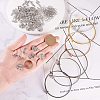 DIY Adjustable Brass Expandable Bangle Making DIY-PH0026-21-4