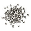 Tarnish Resistant Round 316 Surgical Stainless Steel Spacer Beads STAS-N032-02-4mm-3