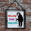 PET Hollow Out Drawing Painting Stencils DIY-WH0391-0902-4