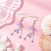 304 Stainless Steel Dangle Earrings EJEW-MZ00454-03-1