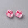 Transparent Clear Acrylic Beads MACR-N008-44C-2