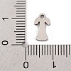 Non-Tarnish 201 Stainless Steel Charms STAS-U016-01P-T-3