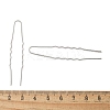 Brass Hair Sticks KK-U057-18P-3