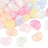 Transparent Crackle Acrylic Beads MACR-K361-30-1