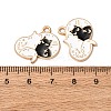 Alloy Enamel Pendants ENAM-B031-01B-3