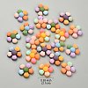 20Pcs 5 Colors Opaque Resin Cabochons OHAR-YW0001-02-3