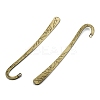 Tibetan Style Alloy Bookmark Makings PALLOY-P244-33AB-2