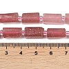 Natural Strawberry Quartz Beads Strands G-L657-D02-01-5