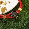 Constellation Nylon Cords Multi-strand Bracelets BJEW-U016-01B-10-3