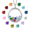 DIY Locket Pendant Necklaces Jewelry Kits DIY-PH0029-92P-01-1
