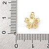 Brass Micro Pave Cubic Zirconia Charms KK-D371-04B-G-3