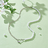 1Pc 925 Sterling Silver Screw Carabiner Lock Charms STER-NB0001-20A-P-4