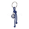 Cross & Evil Eye Zinc Alloy Enamel Pendants Keychains KEYC-JKC00609-01-1