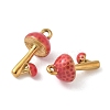 304 Stainless Steel Enamel Pendants STAS-K306-25G-01-2
