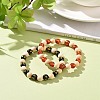 Om Mani Padme Hum Beaded Bracelets BJEW-JB09060-5