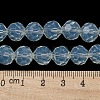 Imitation Jade Glass Beads Stands EGLA-A035-J10mm-D06-5