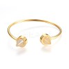 (Jewelry Parties Factory Sale)304 Stainless Steel Bangle Sets BJEW-P238-07-2