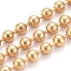 PVD Vacuum Plating 304 Stainless Steel Ball Chains CHS-F009-01B-G-2