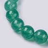 Natural Jade Beaded Stretch Bracelet BJEW-P213-10-8mm-2