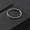 925 Sterling Silver Finger Rings for Women RJEW-NH0002-02C-S-3