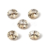 Glass Rhinestone Cabochons GLAA-A018-8mm-001GS-1
