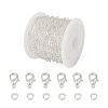 DIY Chain Bracelet Necklace Making Kit DIY-TA0003-74-2