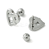 Non-Tarnish 304 Stainless Steel Ear Studs EJEW-Q801-02P-2