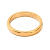 Ion Plating(IP) 304 Stainless Steel With Rhinestone Rings for Women X-RJEW-S239-01G-3