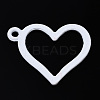 Spray Painted Alloy Pendants LS-PALLOY-Q434-013A-NR-2